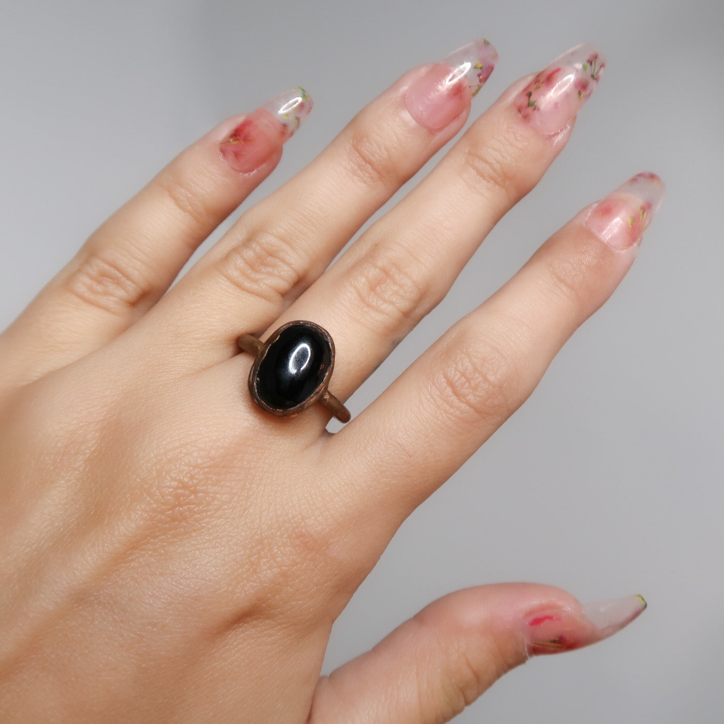 Black Onyx Ring size 6